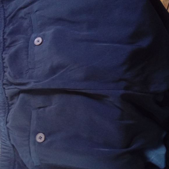 J. Crew NWT Navy capri pants with wide Leg, high Rise, in 4 Tall - Picture 7 of 9